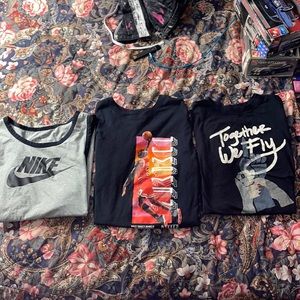 Nike and Jordan shirts💯 Size L